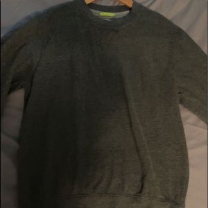 Grey crew neck